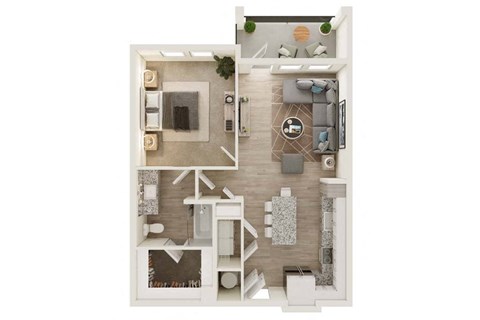 A1 Floor Plan at Livano Prosper, Prosper, 75078